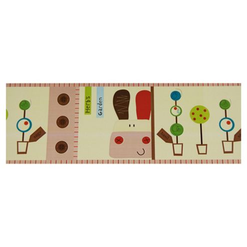 Image of Lollipop Lane Herbs Garden Paper Border 5m