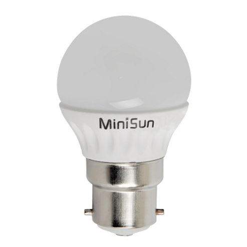 Image of Minisun B22 4w Led Golfball Bulb 2700k Warm White