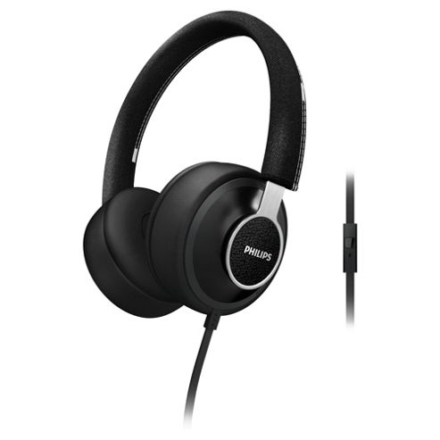 Image of Philips Shl5605fb Citiscape Downtown Headphones - Black