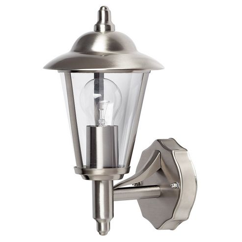Image of Endon Lighting Classic Wall Lantern In Stainless Steel
