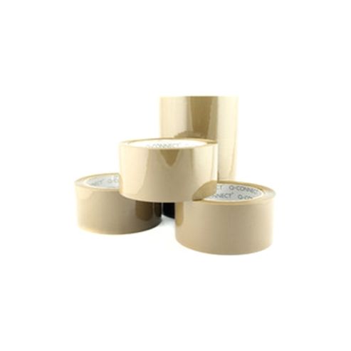 Image of Q-connect Low-noise Packaging Tape Brown Kf04381