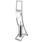Techstyle Chrome Toilet Roll Holder / Brush Combination