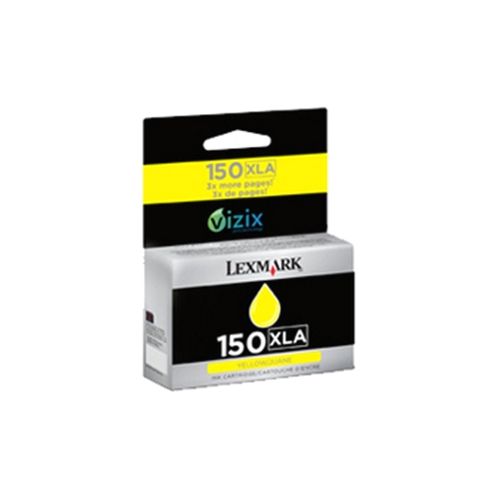 Image of Lexmark No150xla Y High Yield Ink Cartridge Yellow 14n1650
