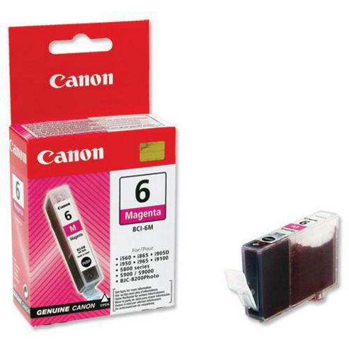 Image of Canon Bci-6m Ink Tank Cartridge - Magenta