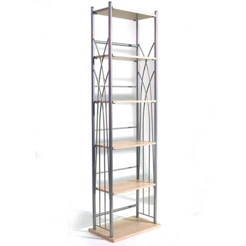 Image of Dakota - 100 Dvd Blu-ray / 150 Cd Media Storage Tower Shelves - Silver