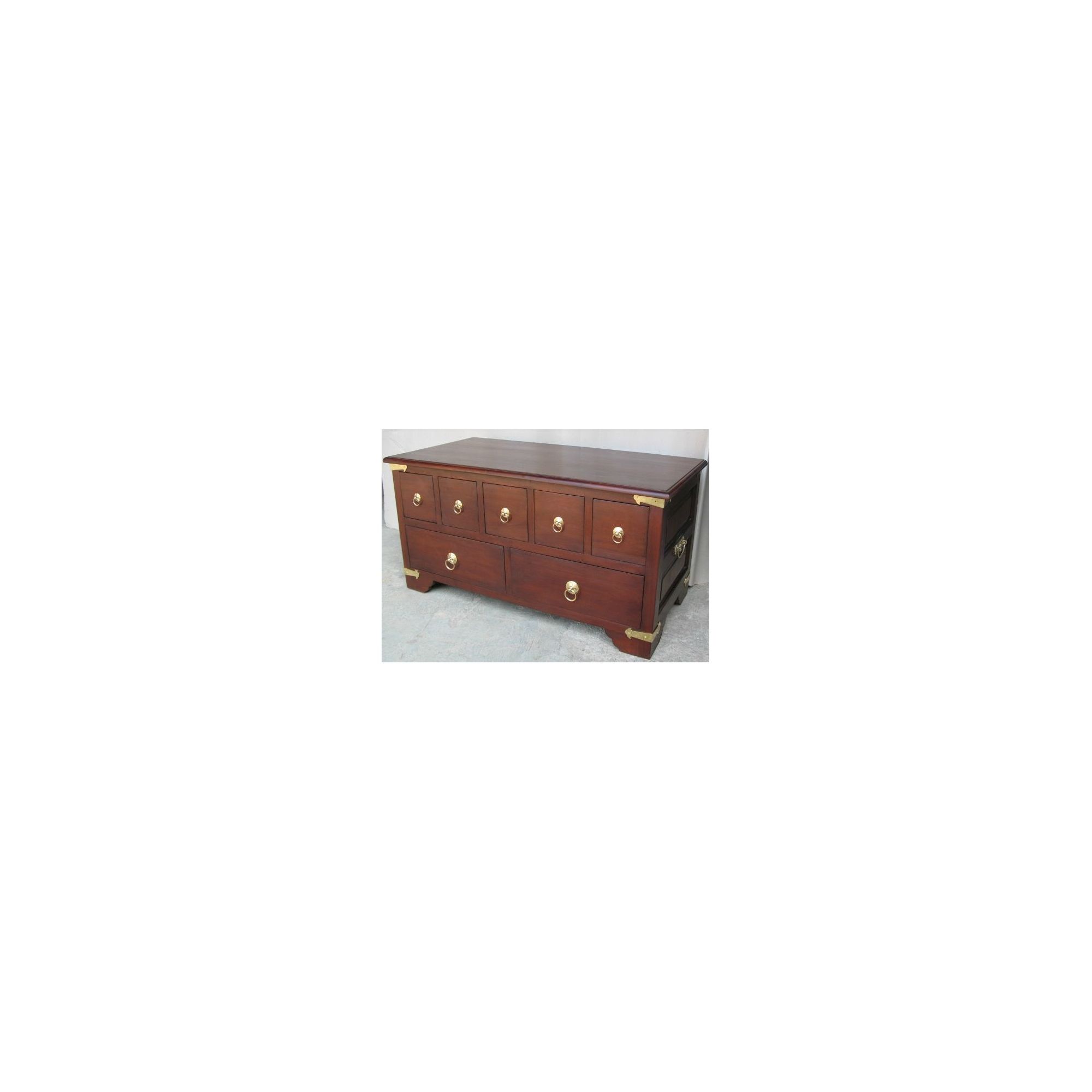 Lock stock and barrel Mahogany CD Coffee Table in Mahogany at Tesco Direct