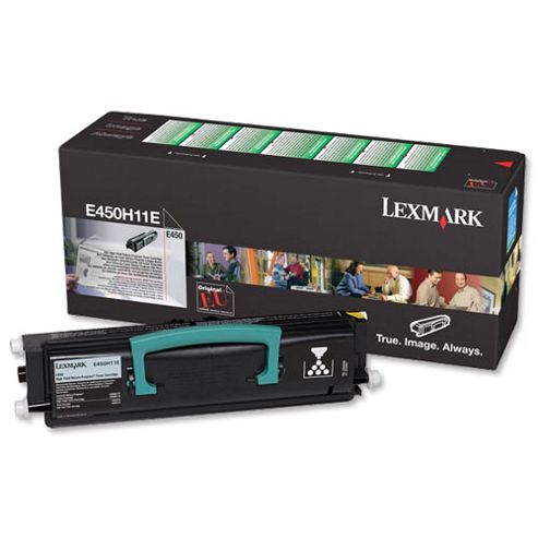 Image of Lexmark E450 Toner Cartridge(11k) - Black