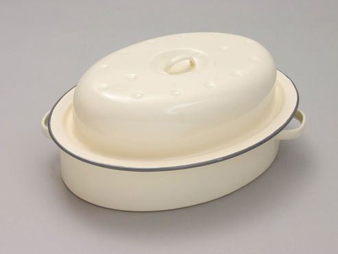 Image of Falcon 560030 Oval Roaster Country Cream 30cm