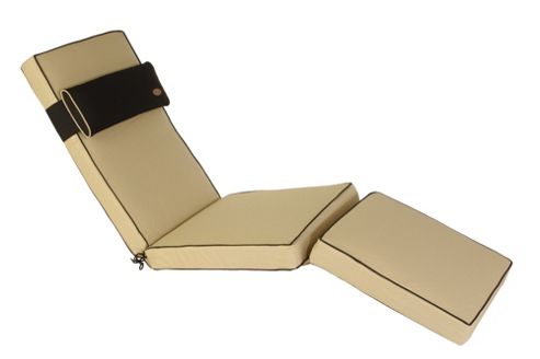 Image of Glencrest Seatex Bespoke Steamer Cushion - Natural