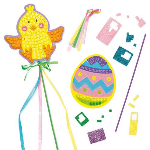 Image of Easter Mosaic Wand Kits (pack Of 4)