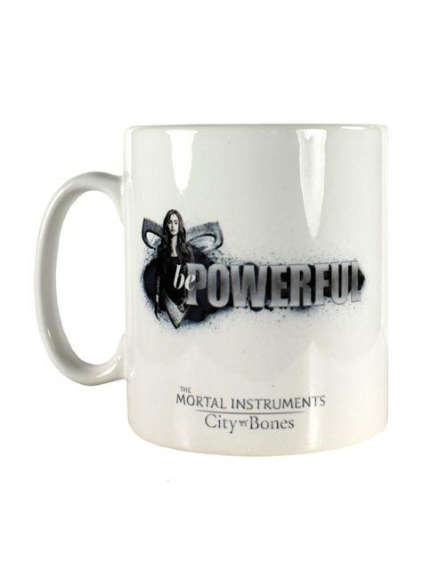 Image of The Mortal Instruments City Of Bones Be Powerful 10oz Ceramic Mug