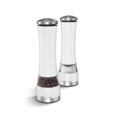 Image of Morphy Richards Electronic Salt & Pepper Mill - White