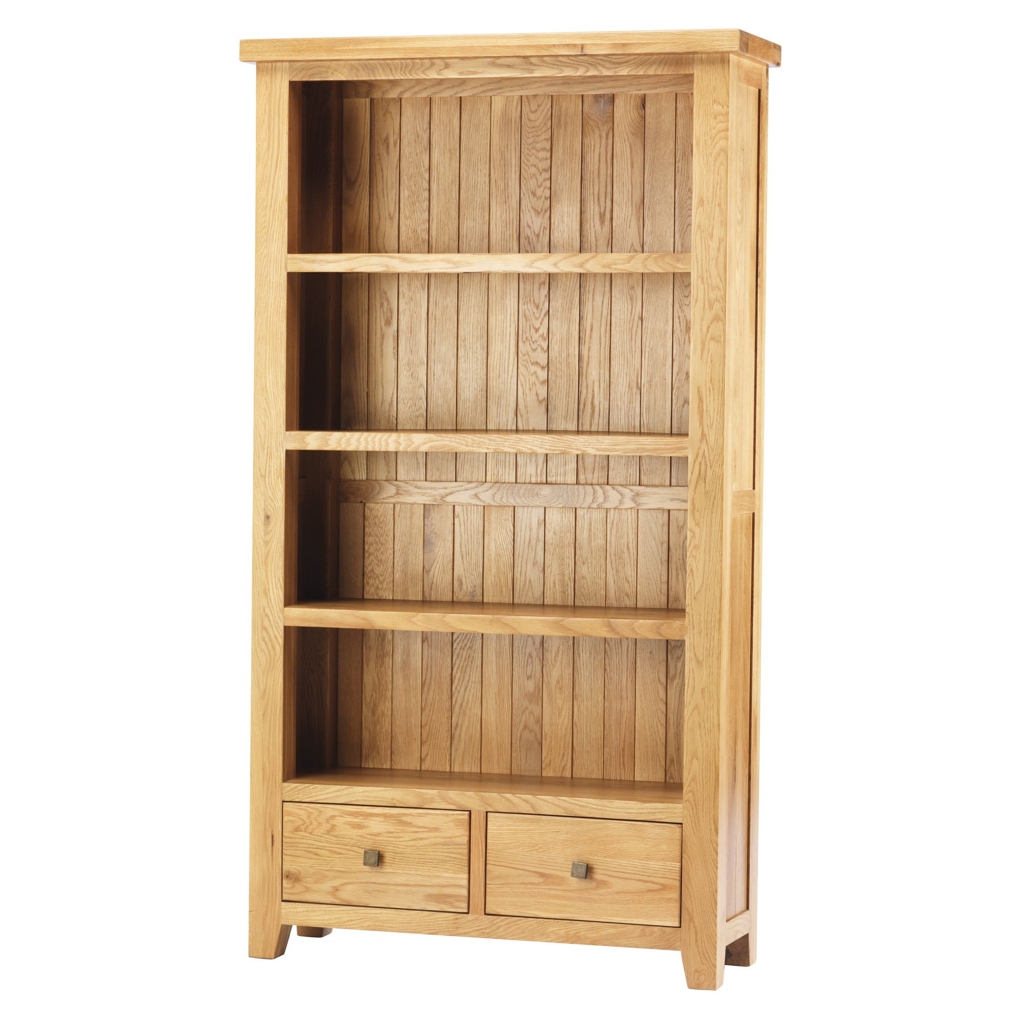 Thorndon Taunton Large Bookcase in Medium Oak at Tesco Direct