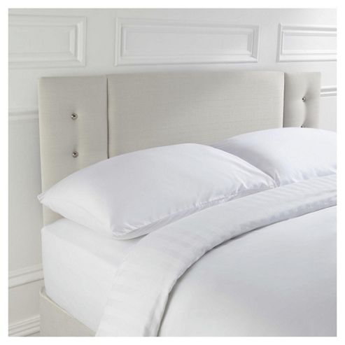 Image of Seetall Jaden Headboard Linen Effect Cream Double