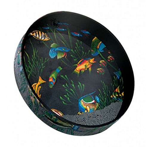 Image of Remo 12 Inch Ocean Drum Fish Design
