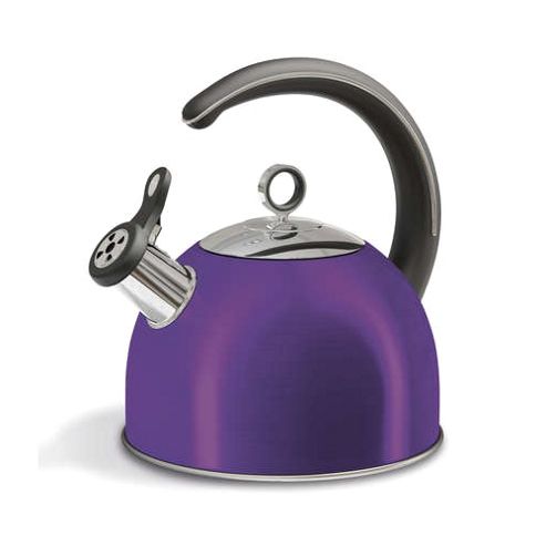 Image of Morphy Richards - Accents 2.5 Litre Plum Whistling Kettle