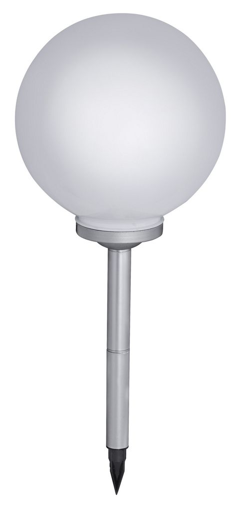 Image of Leuchten Direkt Fara Spherical Exterior Light In White - 65cm H X 30cm W X 30cm D