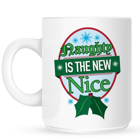 Image of Naughty Is The New Nice 10oz Ceramic Mug
