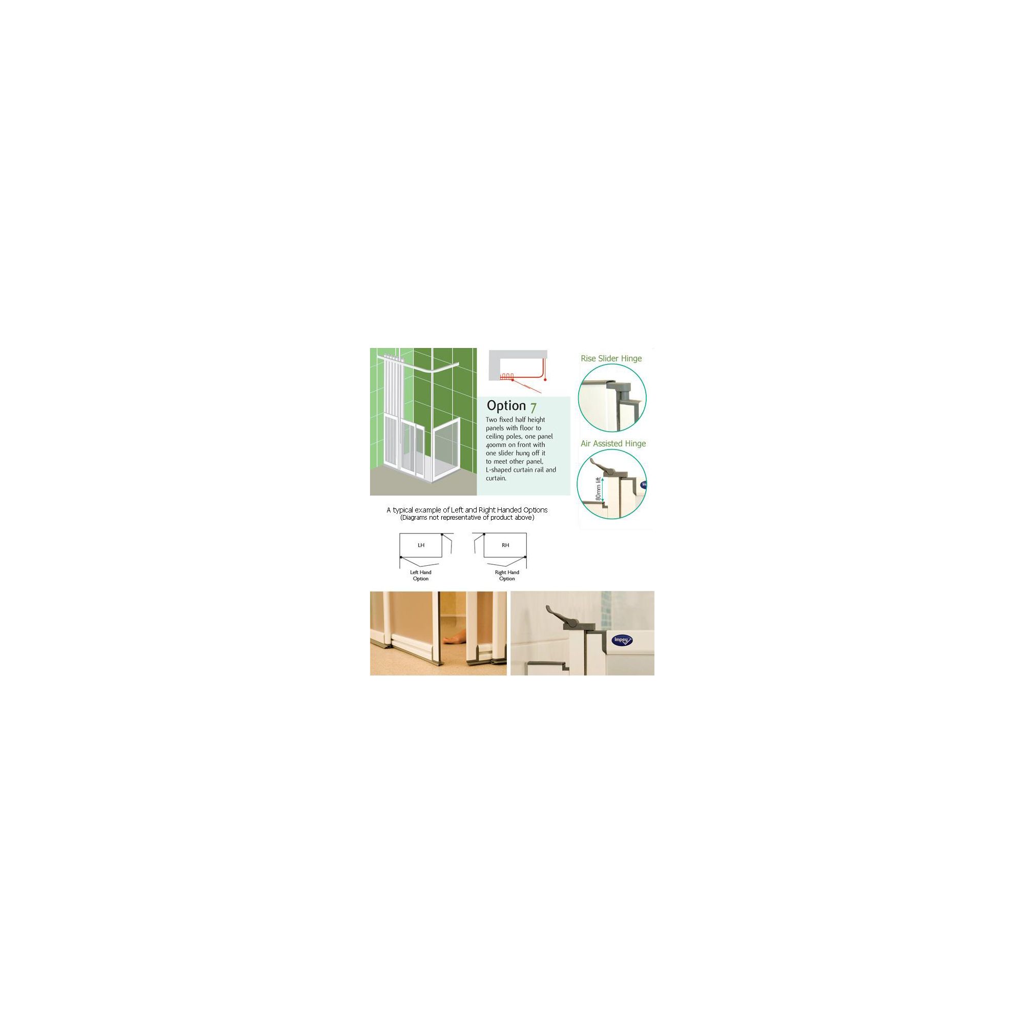 Impey Touch 'N' Go Shower Doors OPTION 7 at Tesco Direct
