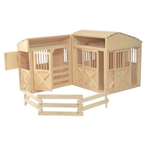 Image of Melissa & Doug Folding Horse Stable