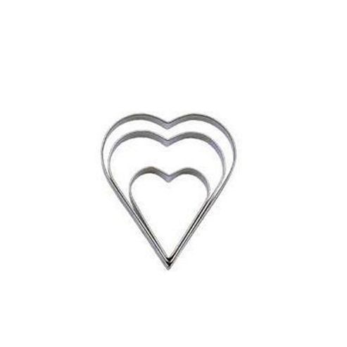 Image of Tala 9518 Plain Heart Cutters Setx3