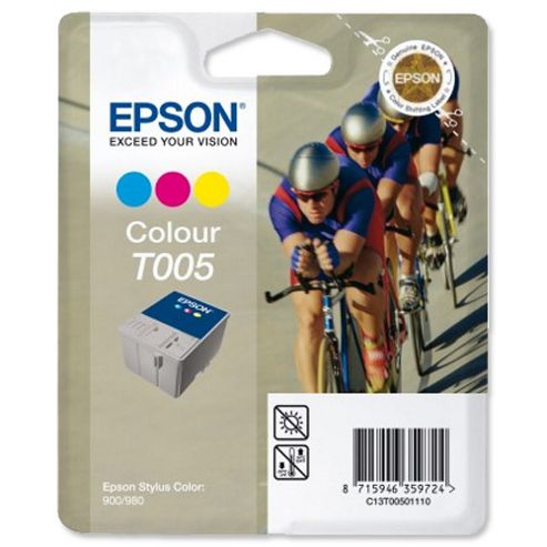 Image of Epson T005 3 Printer Ink Cartridge - Tri-colour