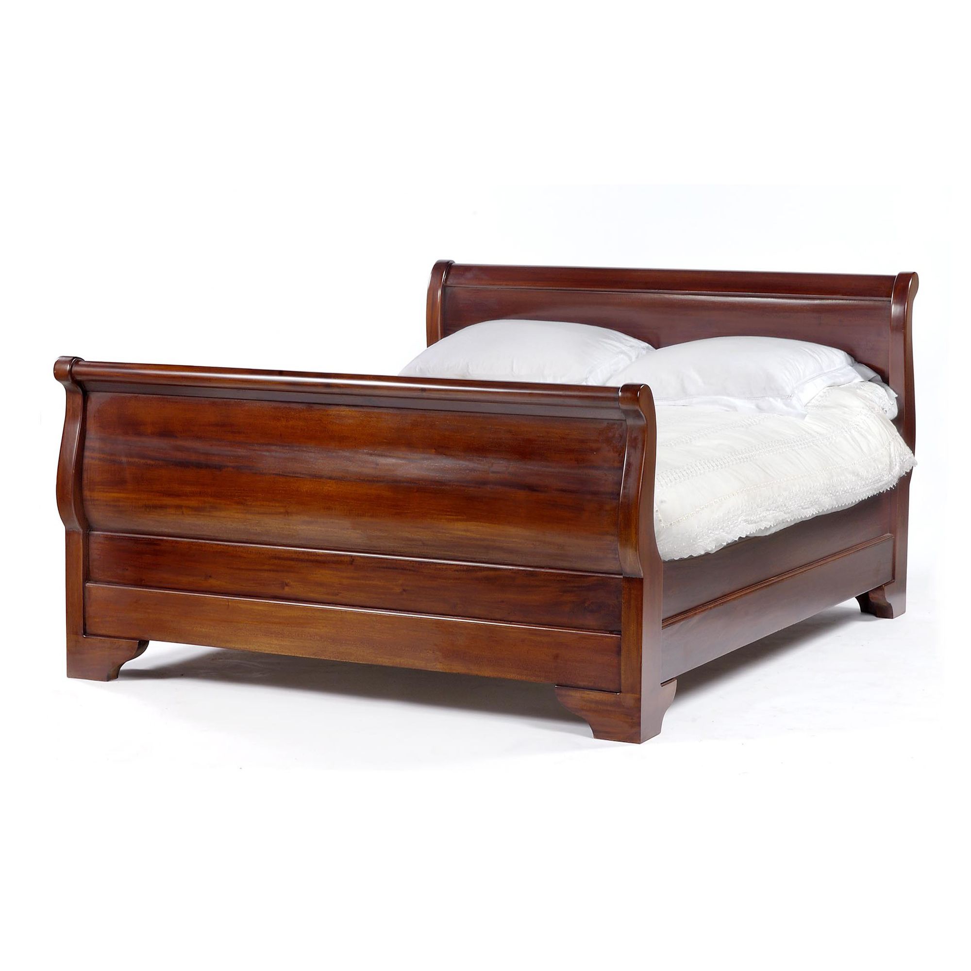 Anderson Bradshaw High-Back Sleigh Bed Frame - Super King at Tesco Direct