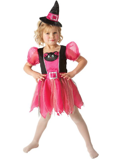 Image of Child Kitty Witch Halloween Costume Toddler