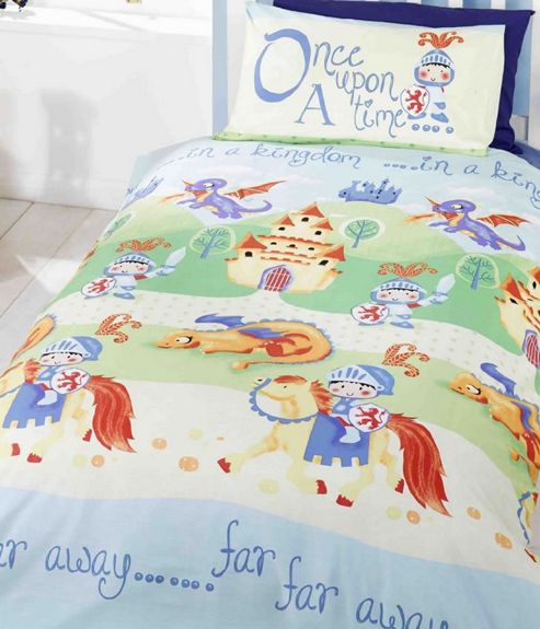 Image of Knights And Dragons Toddler Bedding