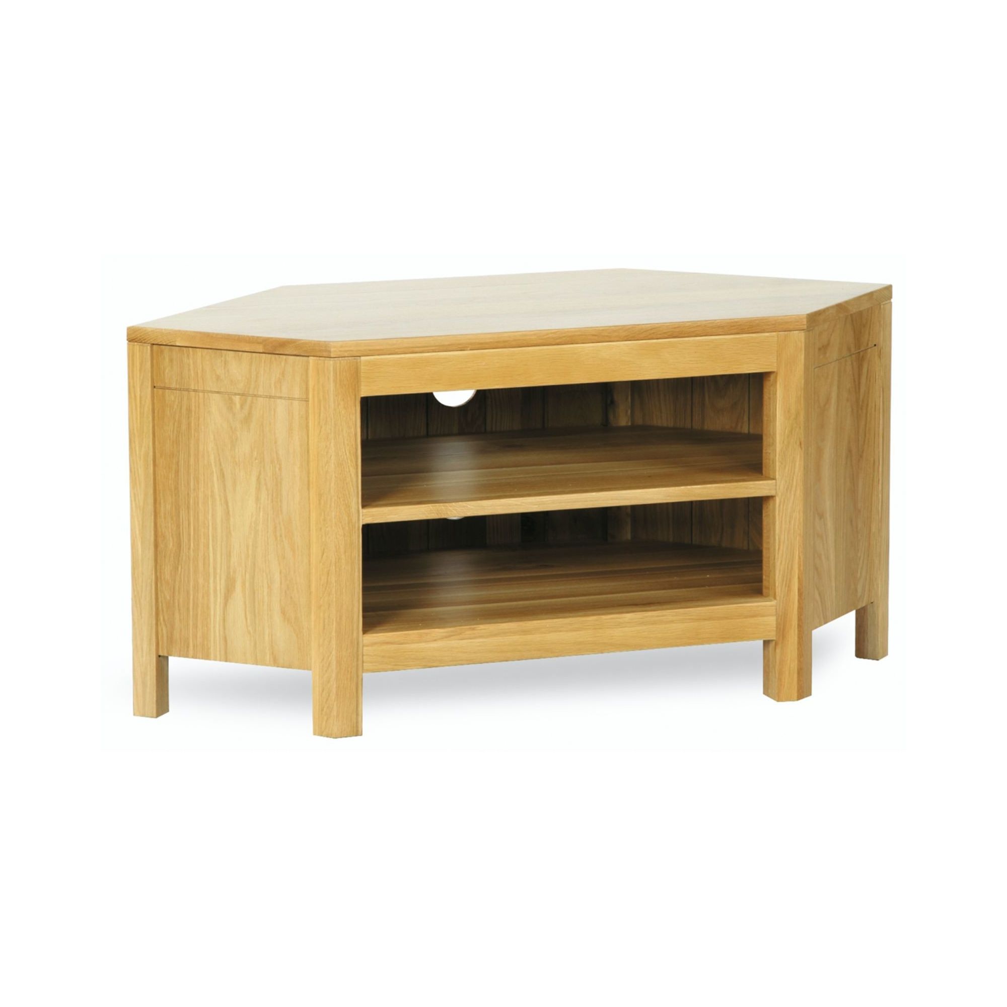 Kelburn Furniture Milano Oak Corner TV Stand at Tesco Direct