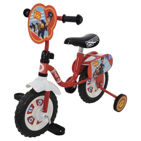 Image of Postman Pat 10" Kids' Bike With Stabilisers