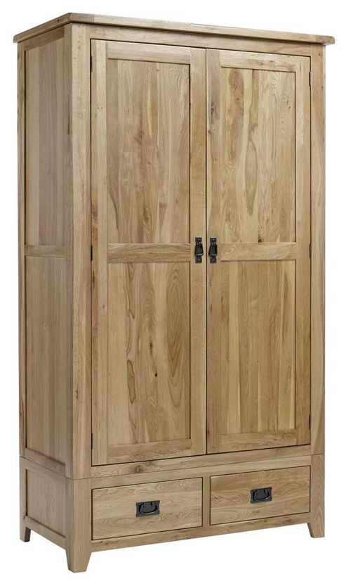 Image of Westbury Reclaimed Oak Triple Wardrobe