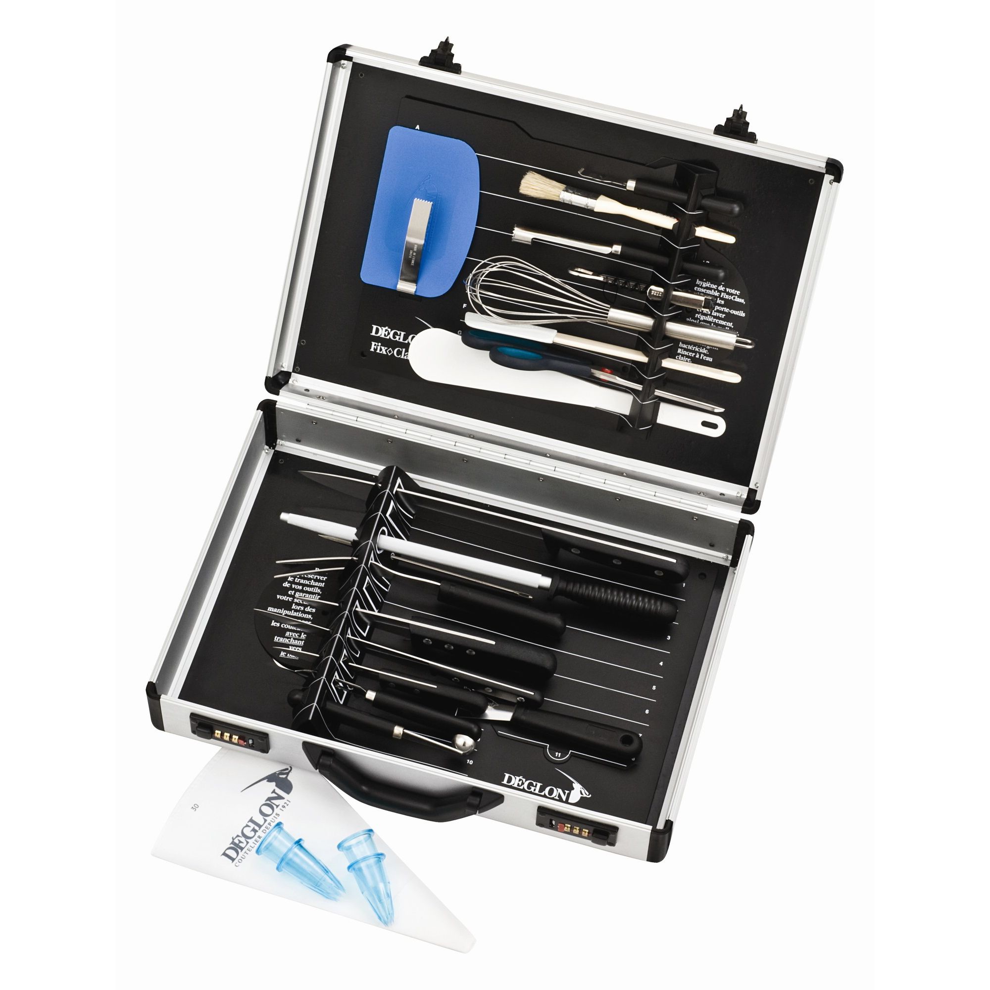 Déglon Campus 25 Piece Chef Set in Aluminium Case at Tesco Direct