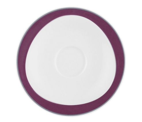 Image of Seltmann Weiden Trio Tea Saucer In White - 2 Cm H X 16 Cm W X 16 Cm D