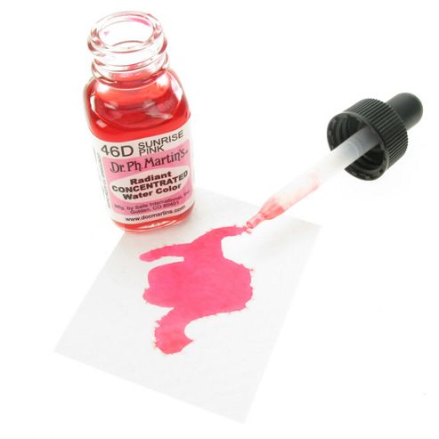 Image of Dr. Ph. Martin's Radiant Concentrated Watercolours - Sunrise Pink