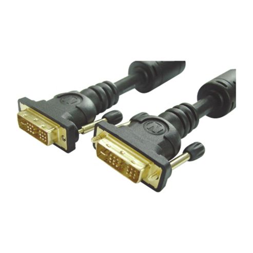 Image of Dvi-i Analogue And Digital Av Pc Monitor Cable Lead 3m