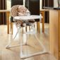 Tippitoes Dotti Highchair in Brown and White