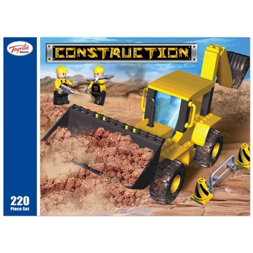 Image of Toyrific Bricks Construction Digger (220pc)