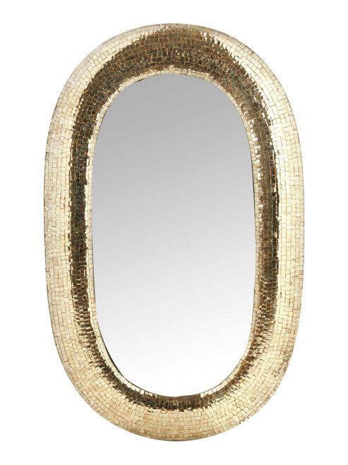 Image of Pied A Terre Anise Mirror, Gold