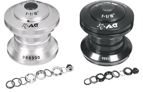 Image of Ergotec 1 1/8inch Alloy A/headset - Ball Bearing - Silver