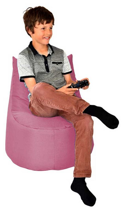 Image of Valufurniture Large Gamer Pink Bean Bag
