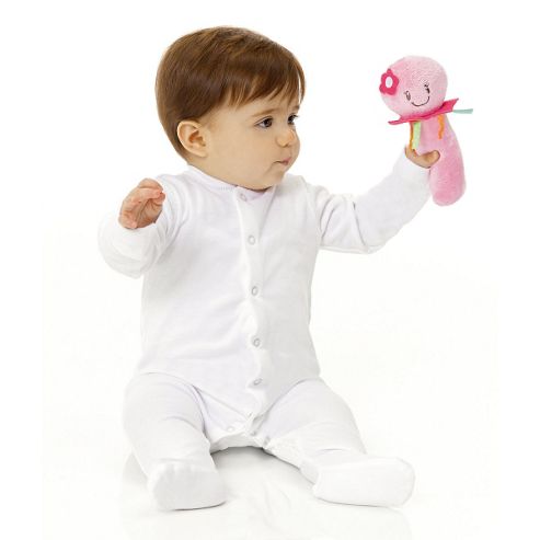 Image of Mothercare Baby Ocean Pink Octopus Squeaker