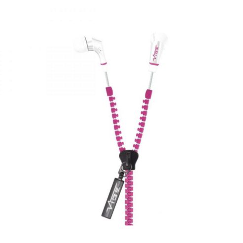 Image of Vhslickzipp-v3m In Ear Headphones With Zip Cable Design