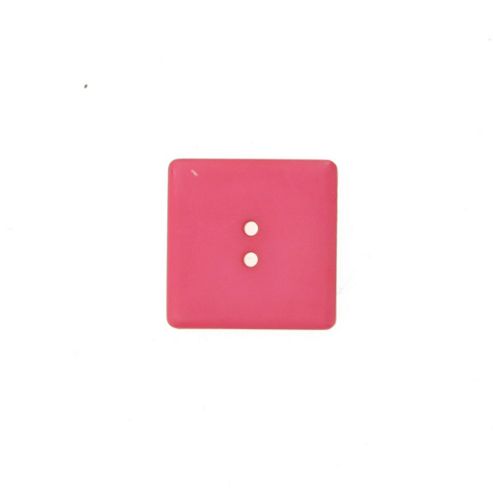 Image of Buttons 25mm - Pink Square 2 Hole