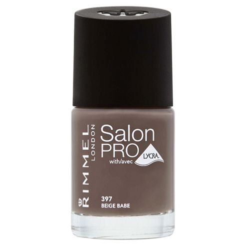 Image of Rimmel London Salon Pro With Lycra Nail Polish 397 Beige Babe