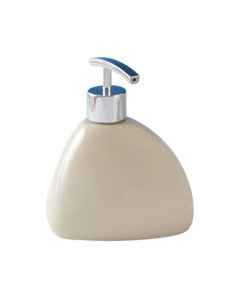 Image of Sanwood Stone Soap Dispenser - Beige