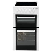 Beko BDVC563AW Cooker White