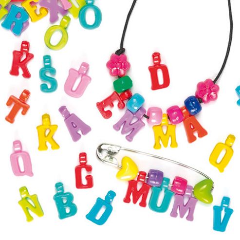 Image of Alphabet Charms (pack Of 200)