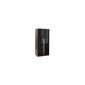 Demeyere (Furniture) Las Vegas Two Door Wardrobe in Walnut and Black Gloss