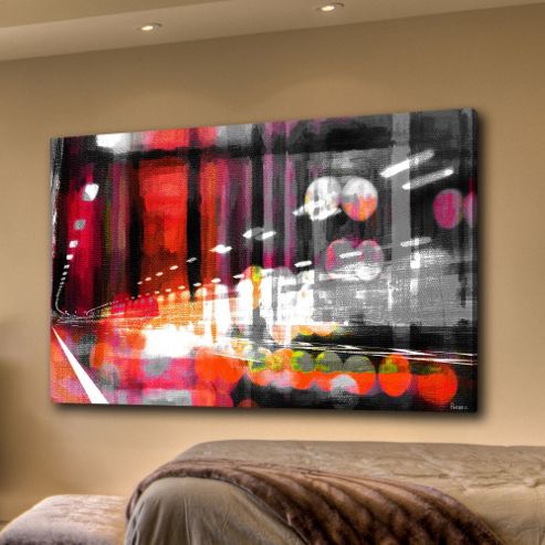 Image of Parvez Taj Nonstop Canvas Wall Art - 30 Cm H X 45 Cm W X 5 Cm D